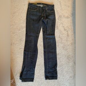 J crew size 26 matchstick indigo jeans
